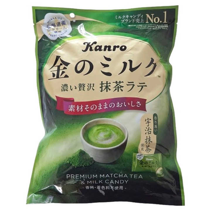 칸로 킨노 금의 밀크 캔디 녹차라떼맛, 1개, 432.9g
