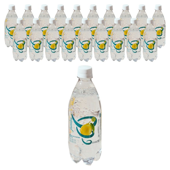 잠바주스 스파클링 워터 레몬, 20개, 500ml
