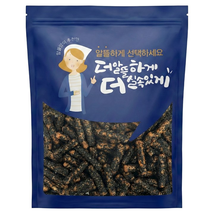 가성비 대용량 구운 참마 흑임자 스틱, 1개, 1kg