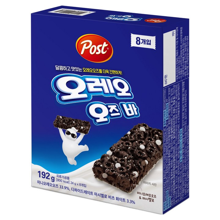 포스트 오레오 오즈바 8p, 192g, 1개