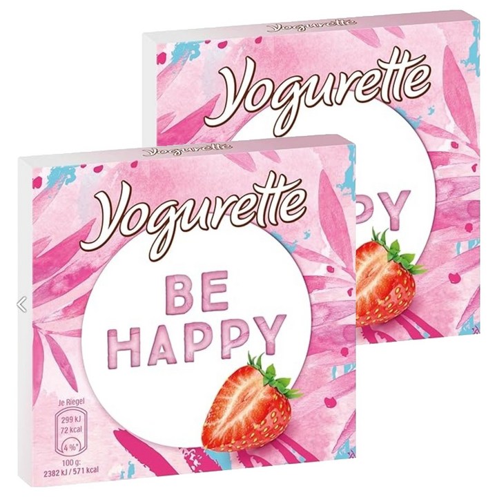 요구레테 딸기 초콜릿, 50g, 2개