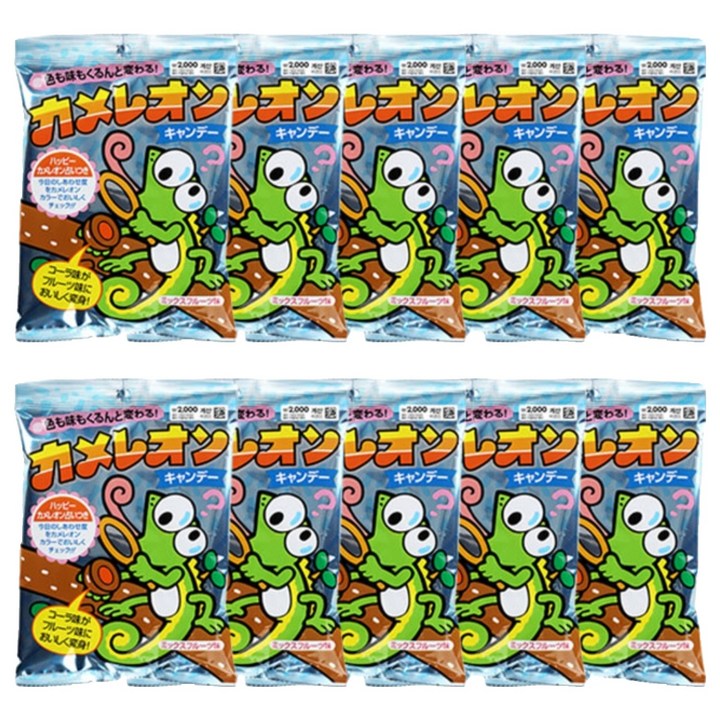 키코 카멜레온 캔디, 10개, 57g