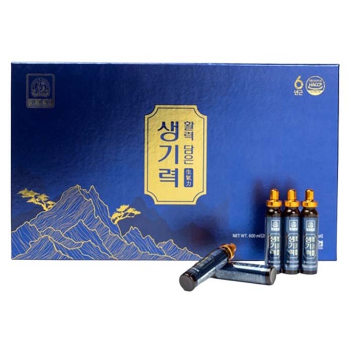 삼지원홍삼 활력담은 생기력, 30개, 20ml