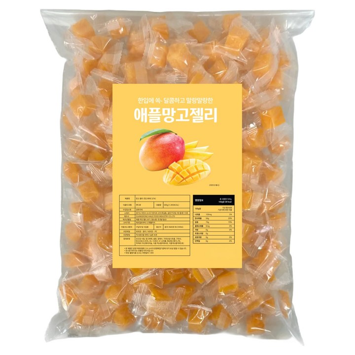 애플망고 젤리, 500g, 1개