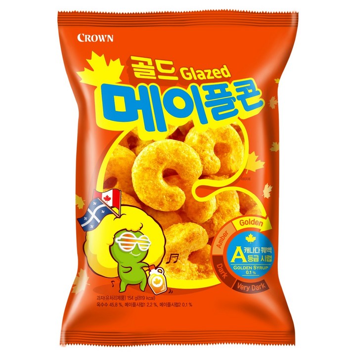크라운 골드 메이플콘, 154g, 1개