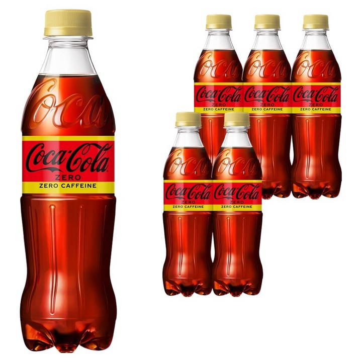 코카콜라 제로 펫, 6개, 500ml