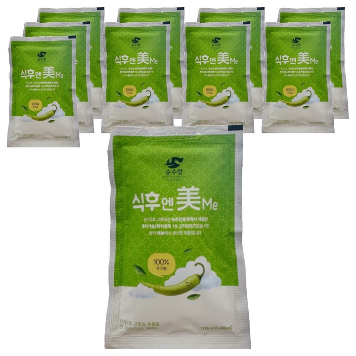 순수람 식후엔 Me 액상차, 10개, 100ml