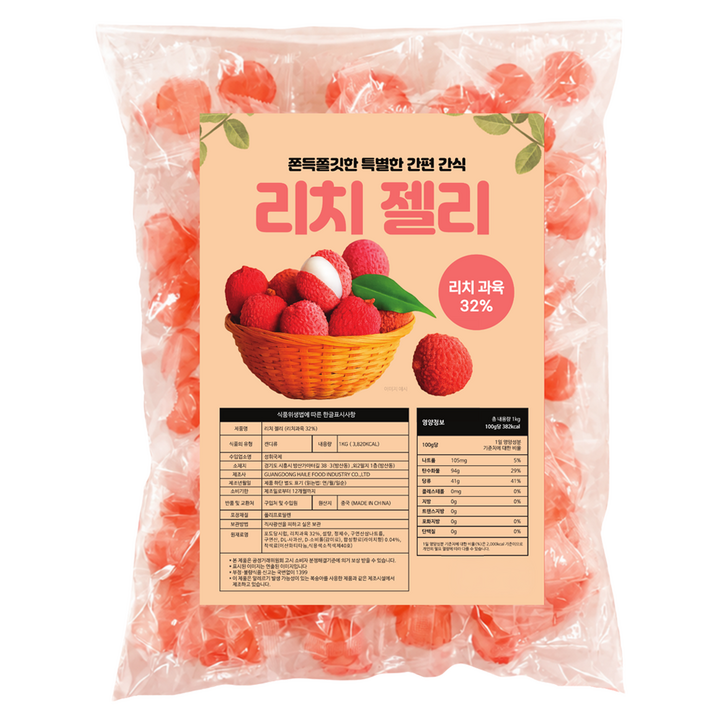 리치과육 32% 리치젤리, 1kg, 1개