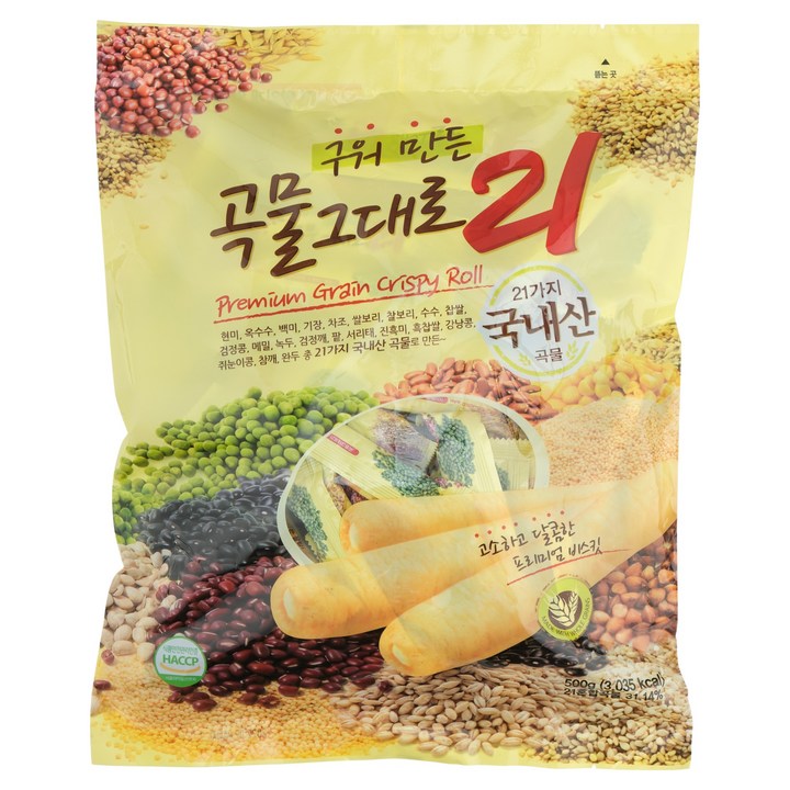 개미 구워만든 곡물 그대로21, 500g, 1개