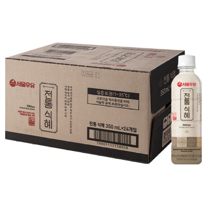 서울우유 전통 식혜 24p, 1개, 350ml