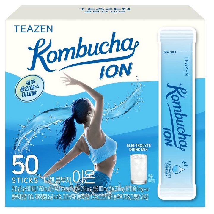 티젠 콤부차 이온, 5g, 50개