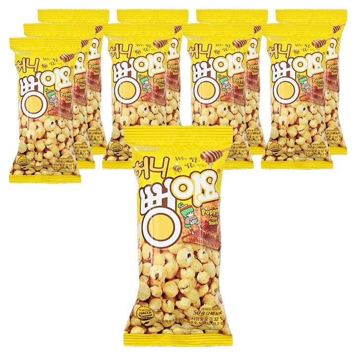 서울식품 허니 뻥이요, 50g, 10개