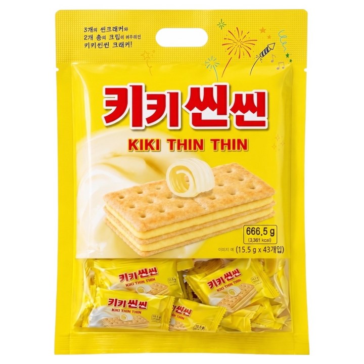 키키씬씬 크래커, 666.5g, 1개
