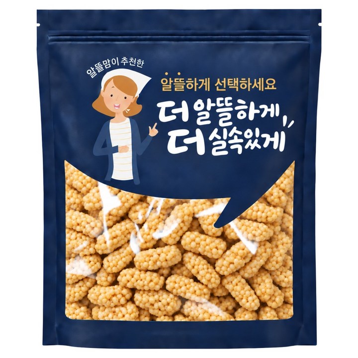 그리니어 가성비 대용량 황금 귀리깨강정, 1개, 1kg