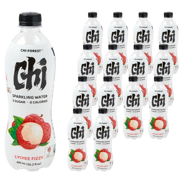 치포레스트 제로슈거 스파클링 리치, 15개, 480ml