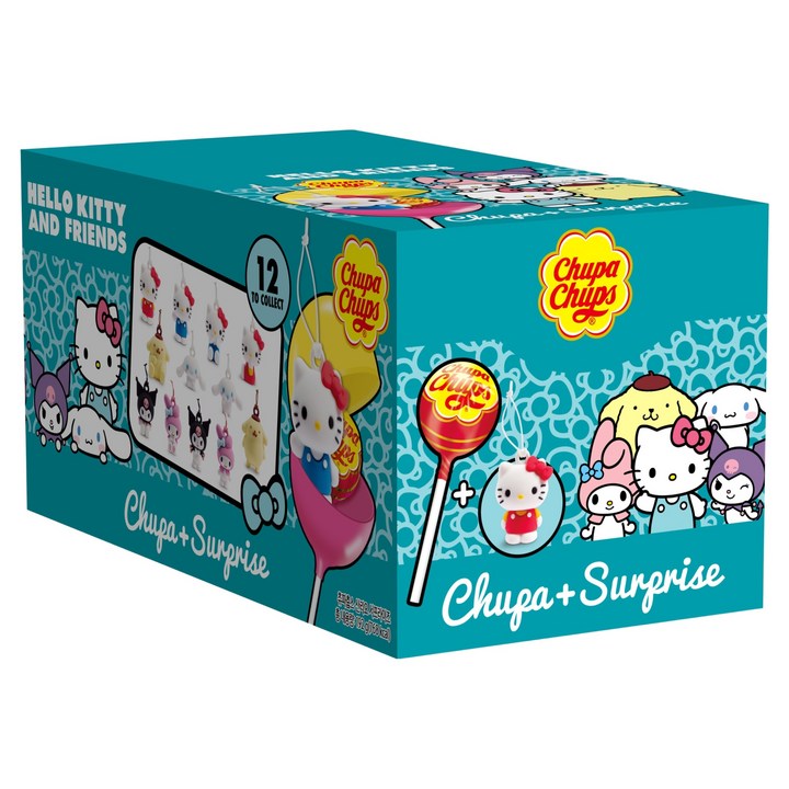 츄파춥스 산리오 서프라이즈 12g x 16p 세트, 1세트