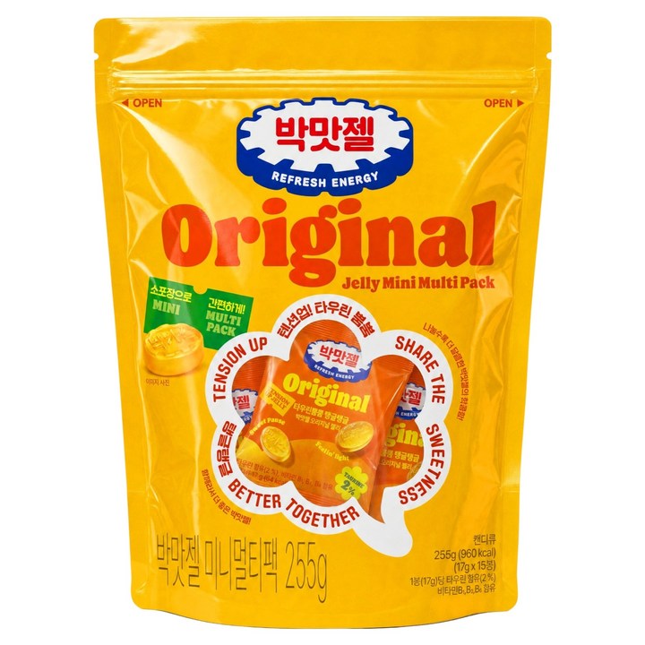 박카스 박맛젤 미니멀티팩, 255g, 1개