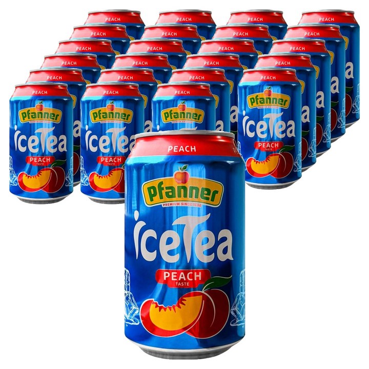 파너 아이스티 피치, 24개, 330ml