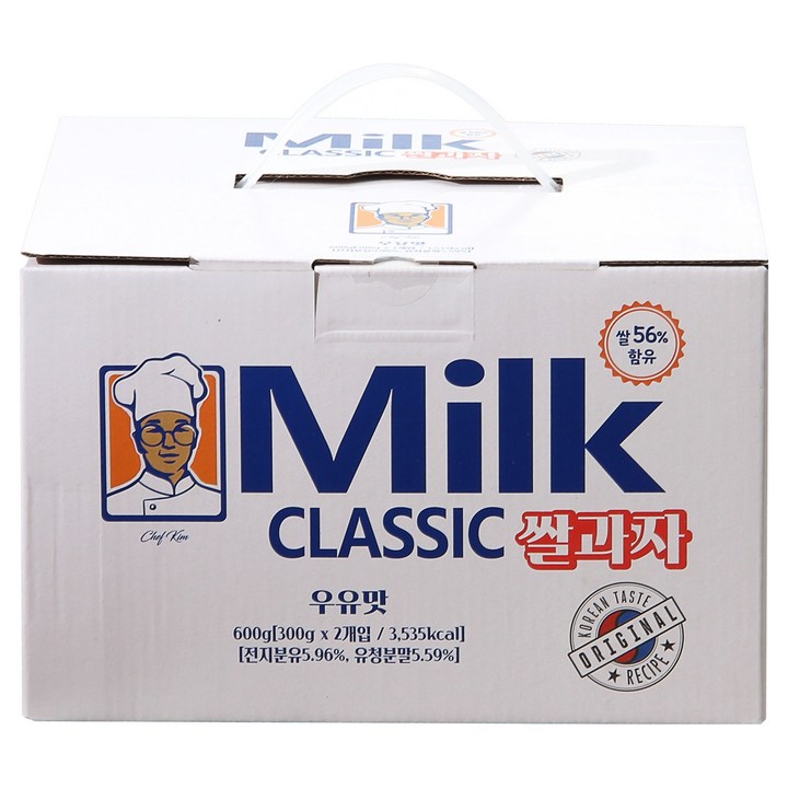 밀크클래식쌀과자 우유맛, 300g, 2개