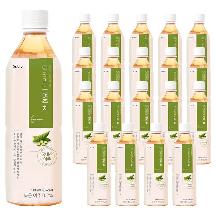 닥터리브 여주차, 20개, 500ml