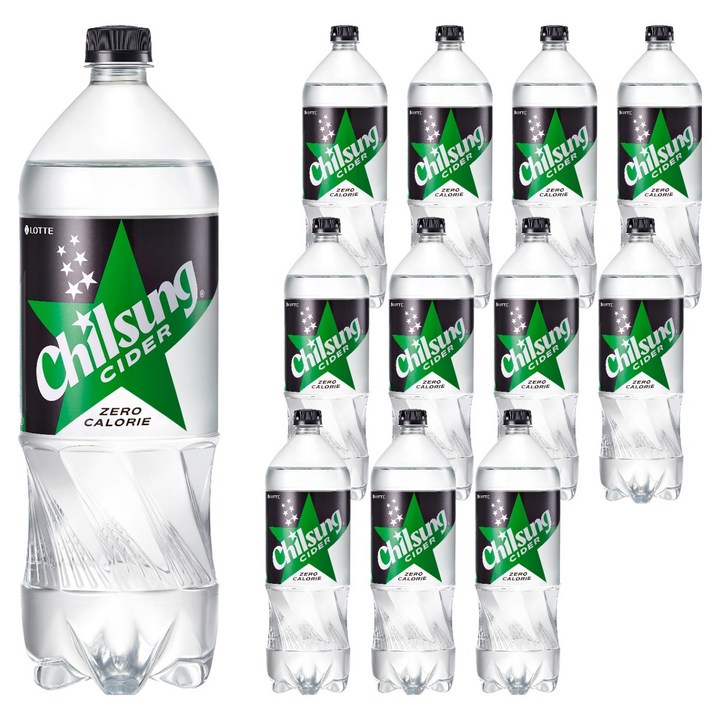 칠성사이다 제로, 12개, 1.25L