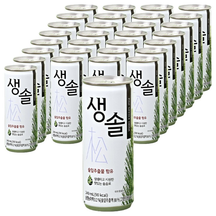 일화 생솔 음료, 30개, 240ml