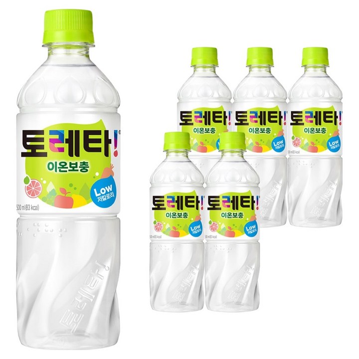 토레타 이온음료, 6개, 500ml
