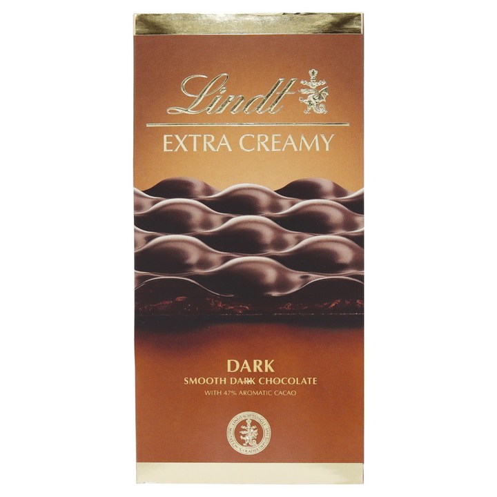 린트 엑스트라 크리미 다크 초콜릿, 80g, 1개
