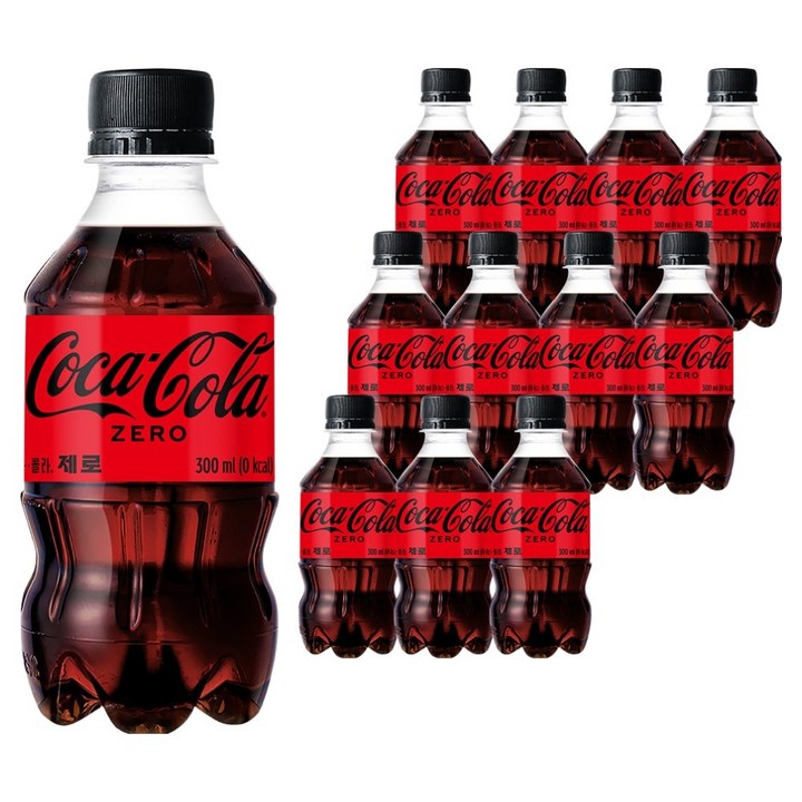 코카콜라 제로, 12개, 300ml