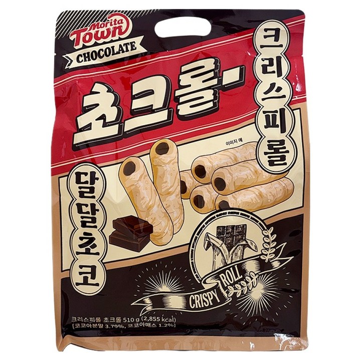 모리타타운 크리스피롤 초크롤, 1개, 510g