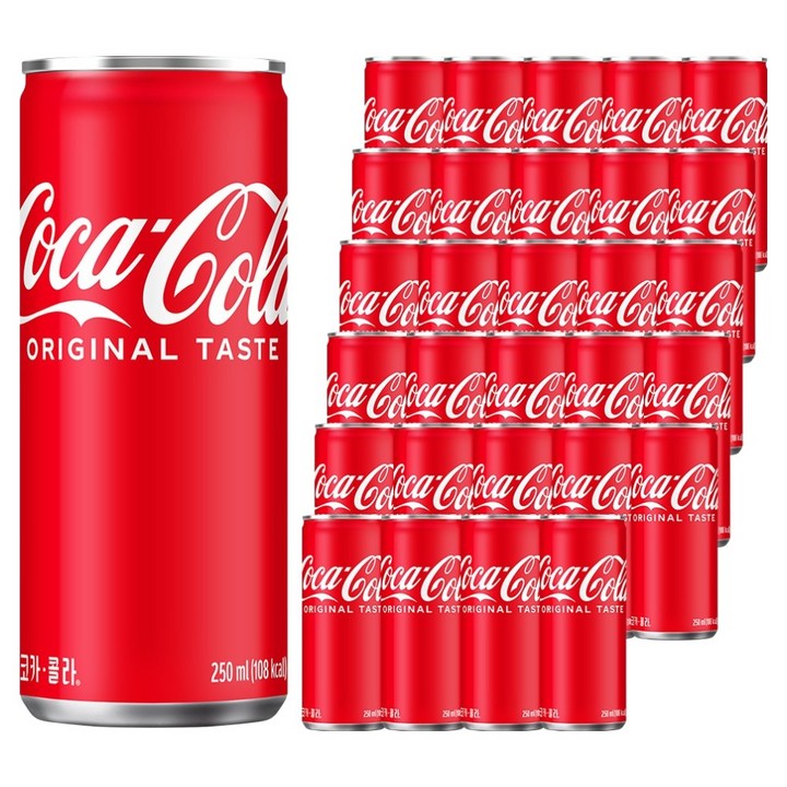 코카콜라 오리지널, 30개, 250ml