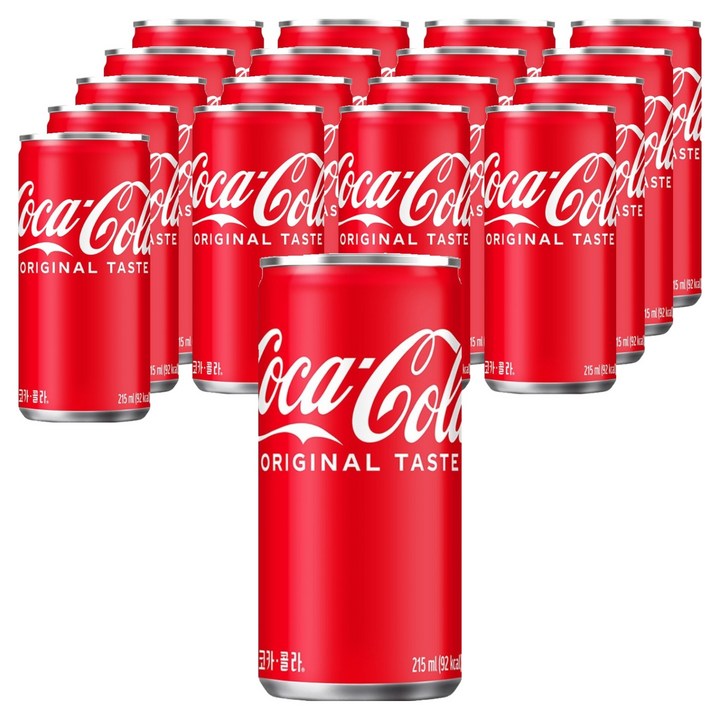 코카콜라 오리지널, 215ml, 18개