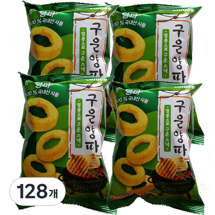 해태제과 구운양파 스낵, 70g, 128개