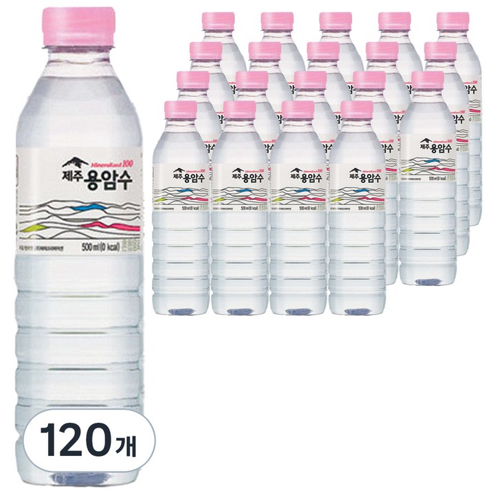 제주용암수, 500ml, 120개