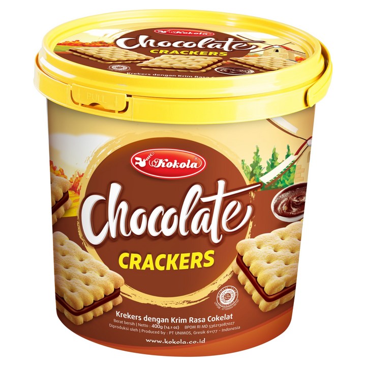 코코라 초코 샌드위치 크래커, 400g, 1개