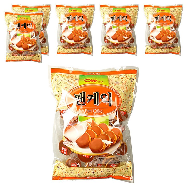 청우식품 팬케익, 6개, 350g