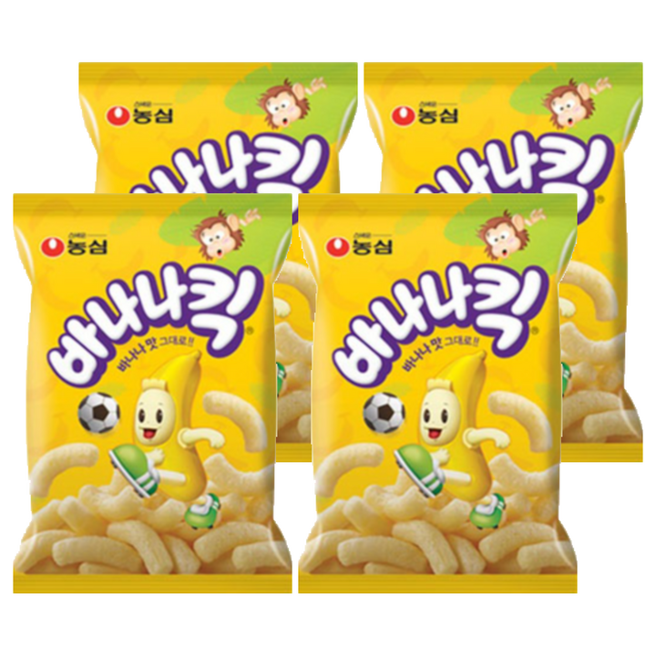 바나나킥 스낵, 75g, 4개