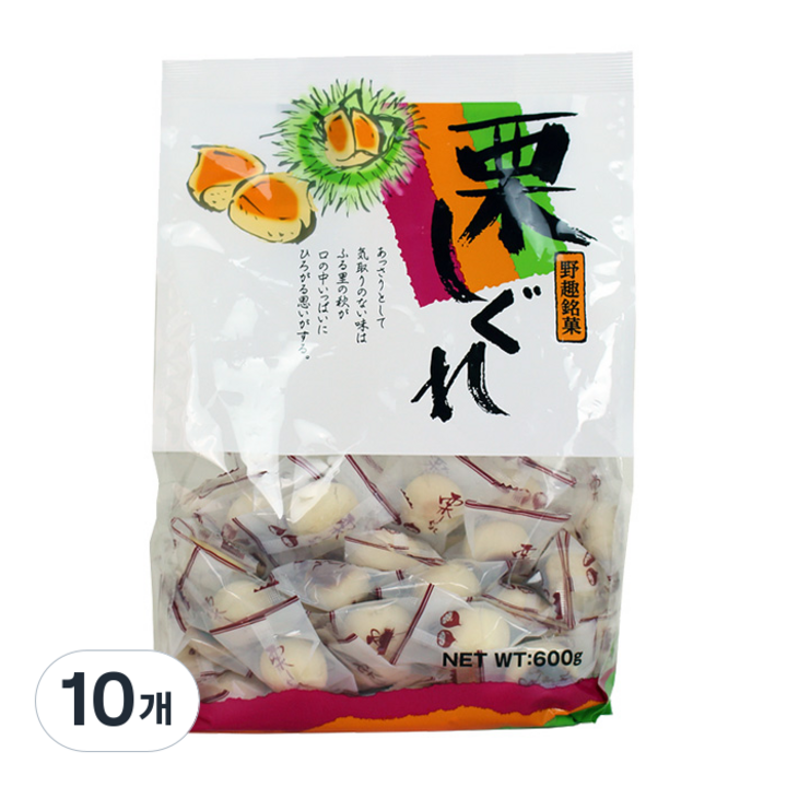 쿠리 시구레 대, 600g, 10개