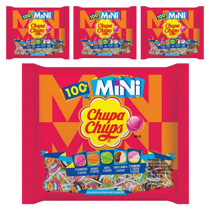 츄파춥스 미니, 600g, 4개