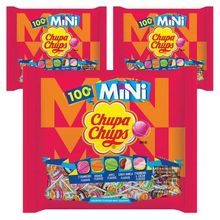 츄파춥스 미니, 600g, 3개