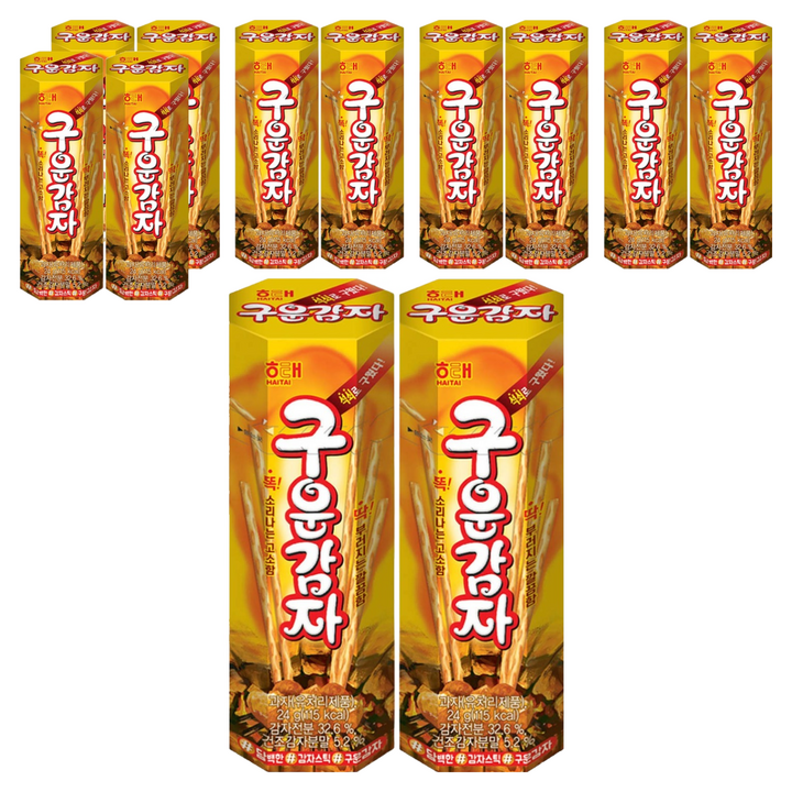 해태제과 구운감자, 24g, 12개