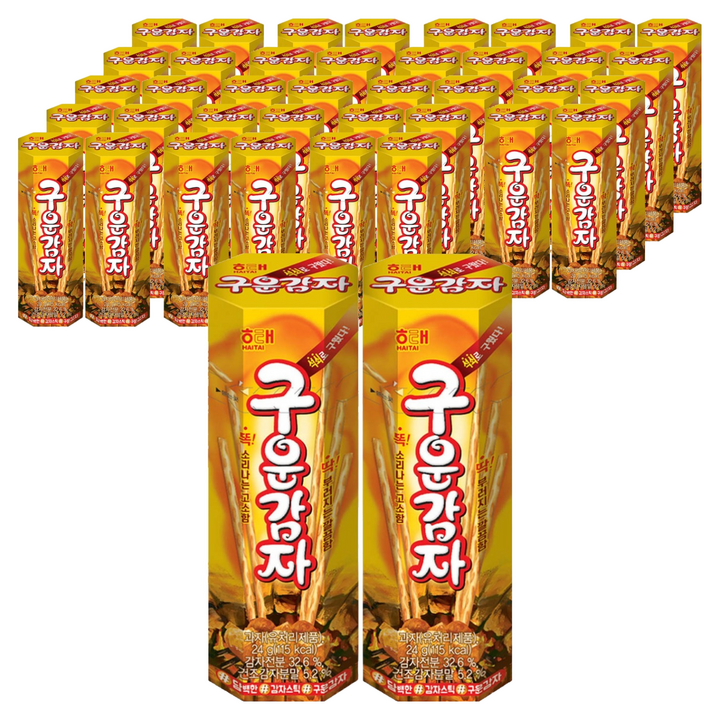 해태제과 구운감자, 24g, 40개