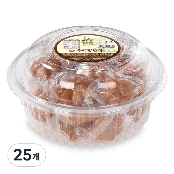 왕궁병과 둥근마음 미니우리밀약과 15p, 450g, 25개