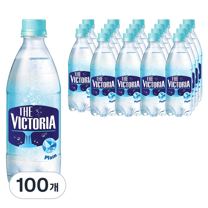 웅진빅토리아 더 빅토리아 플레인 탄산수, 500ml, 100개