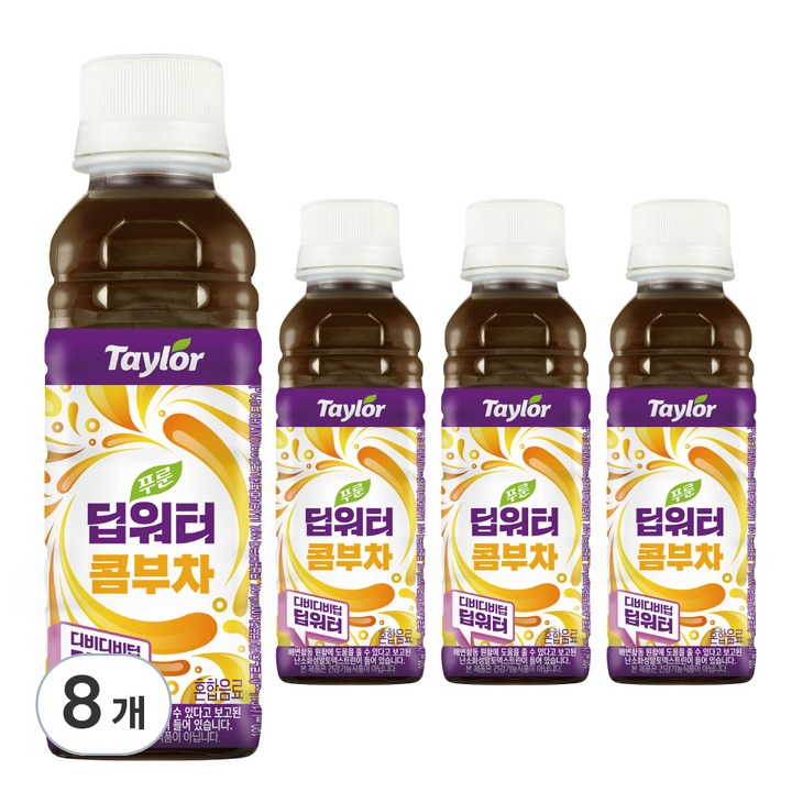 테일러 딥워터 콤부차, 8개, 180ml