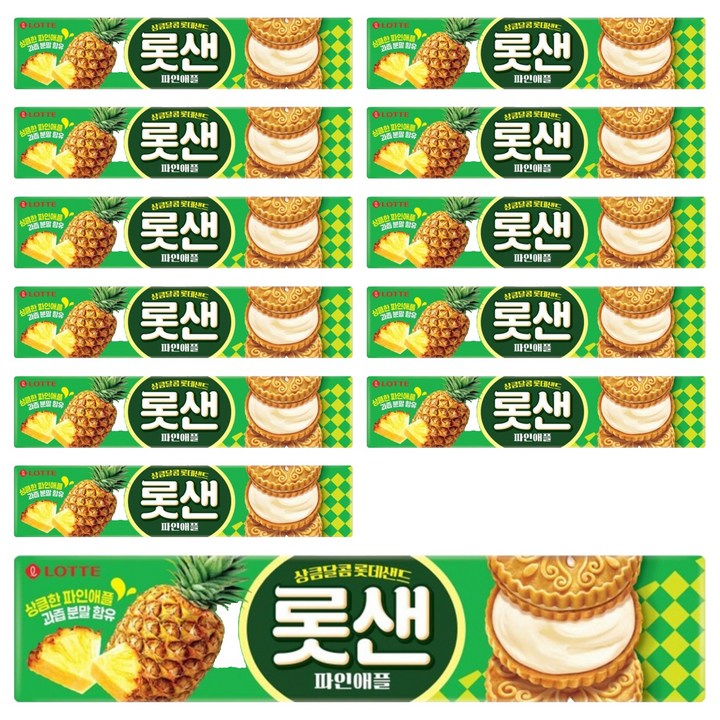 롯데웰푸드 롯데샌드, 105g, 12개