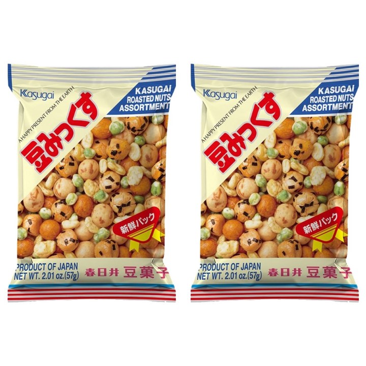 카수가이 마메믹스 과자, 57g, 2개