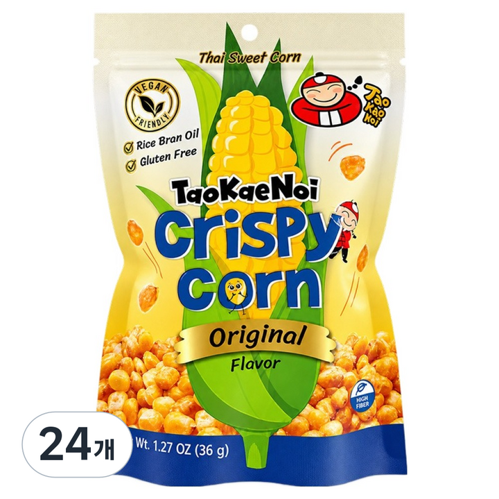 타오케노이 크리스피콘 오리지널, 36g, 24개