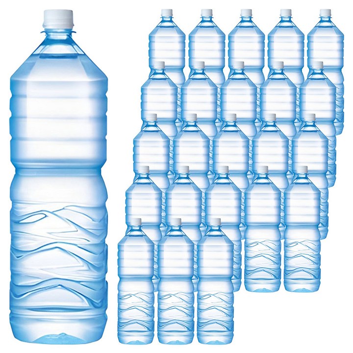 남양천연수 무라벨, 2L, 24개