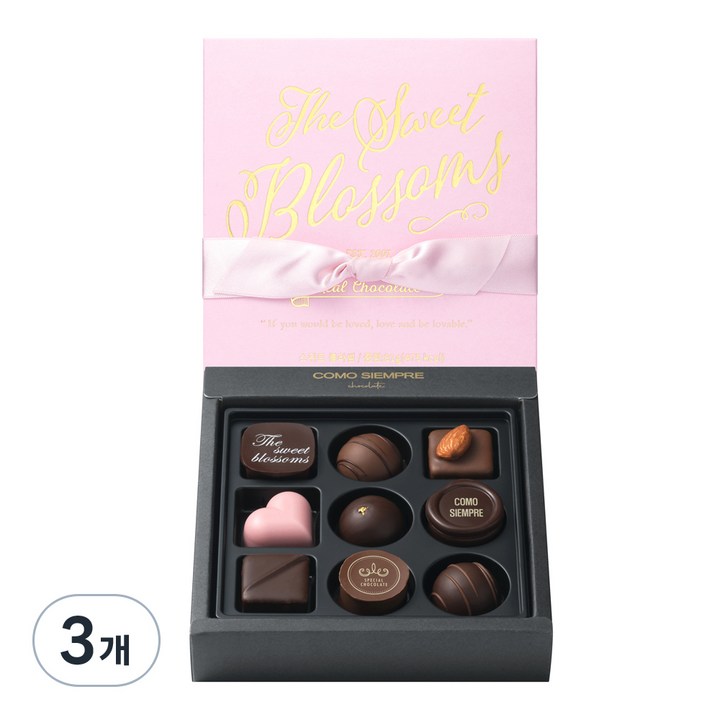 꼬모쎔쁘레 스위트 블라썸, 81g, 3개